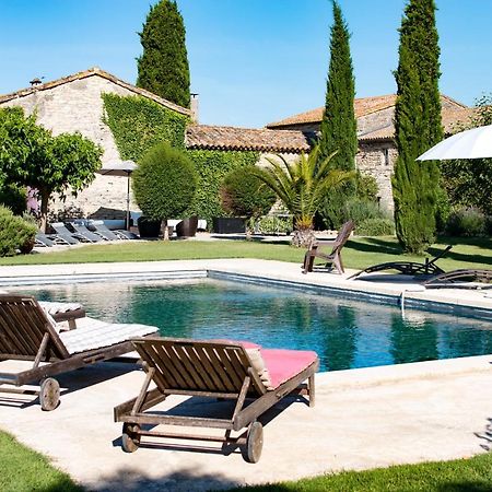 Mas De La Rivoire B&B Villevieille Luaran gambar