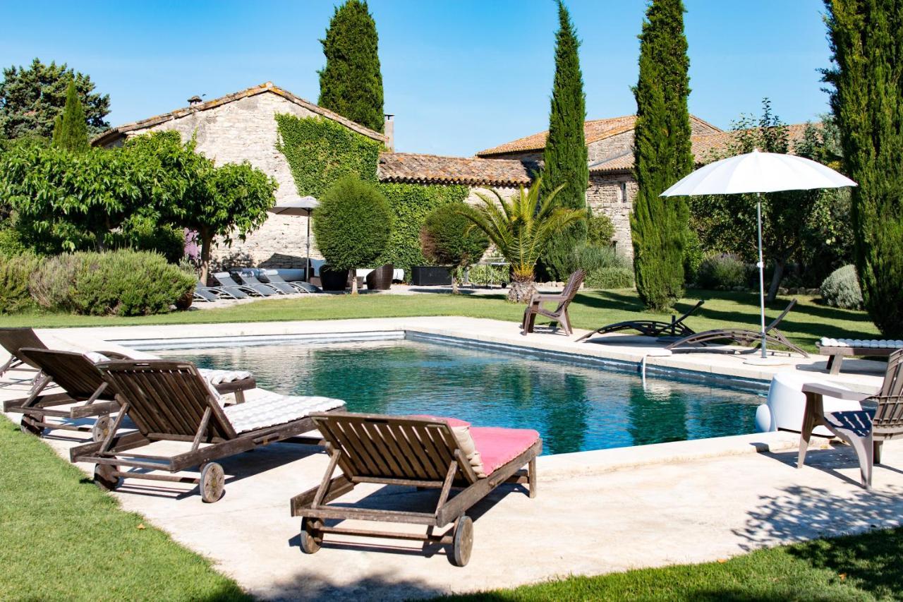 Mas De La Rivoire B&B Villevieille Luaran gambar