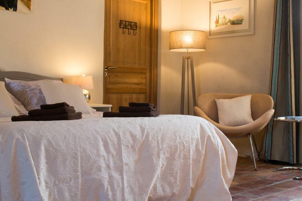 Mas De La Rivoire B&B Villevieille Luaran gambar