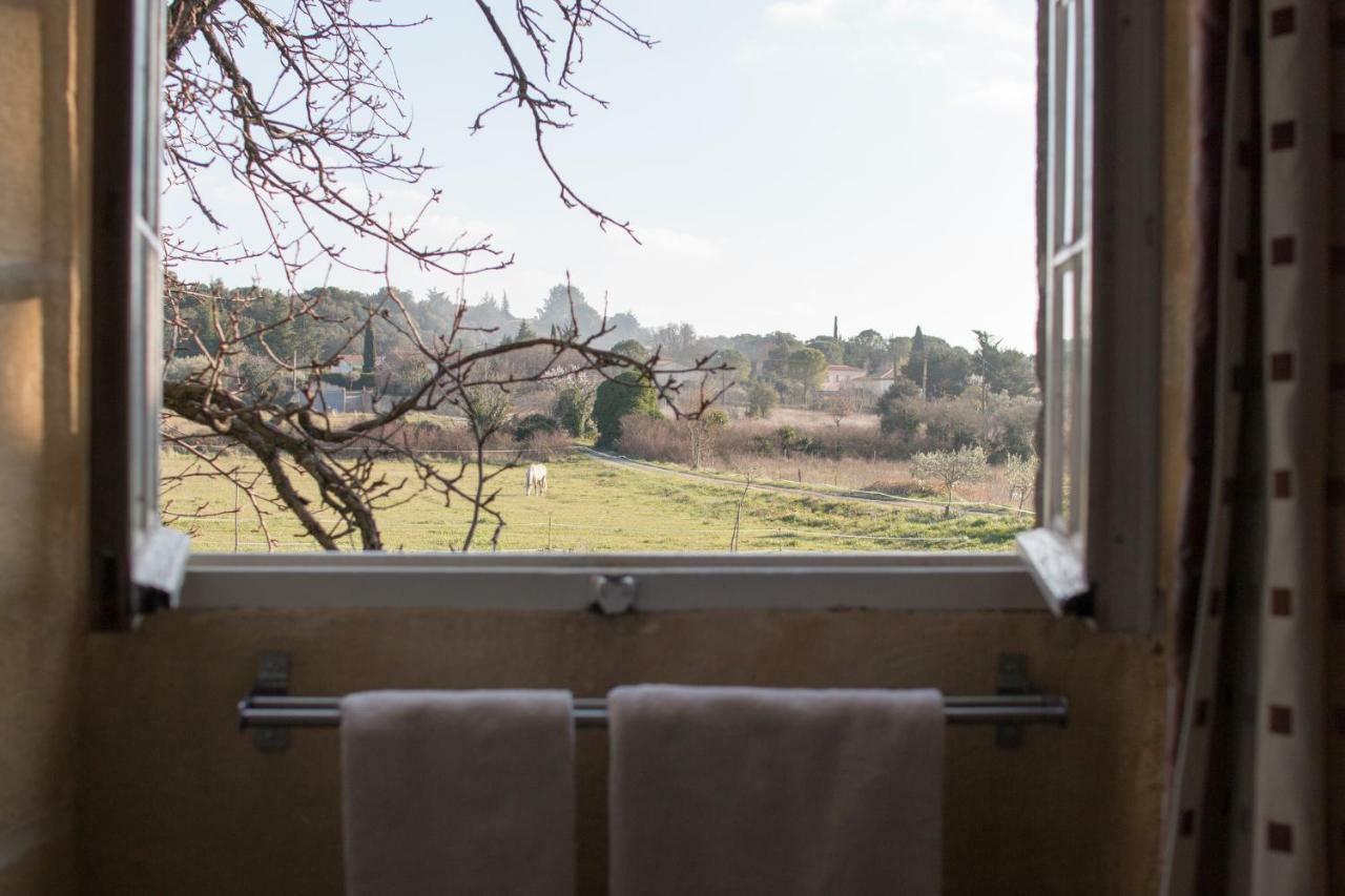 Mas De La Rivoire B&B Villevieille Luaran gambar
